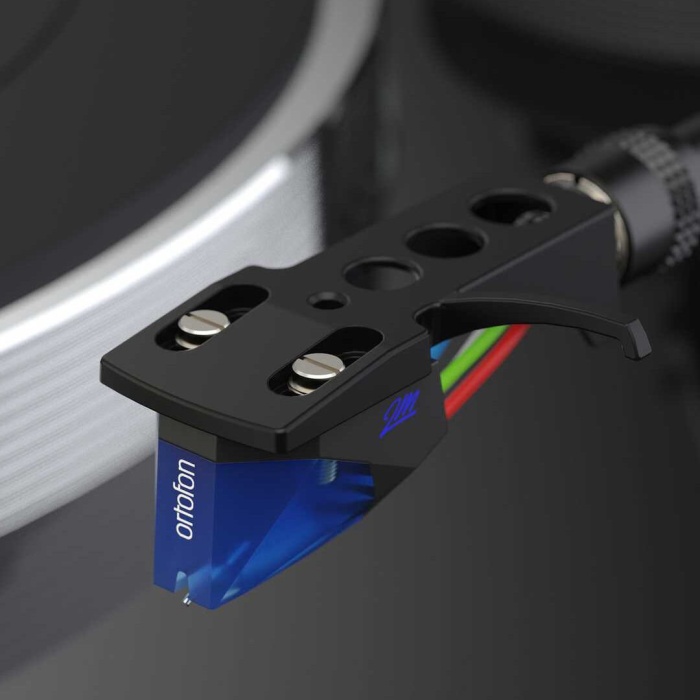 Reloop HiFi 12 0021 TURN X Premium Pikap | Kuvars Kontrollü Doğrudan Sürücü Ortofon 2M Blue