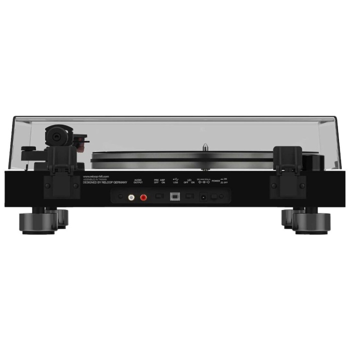 Reloop HiFi 12 0020 TURN 7 Kayışlı Pikap | Akrilik Plater Dahili USB Kayıt Özelliği