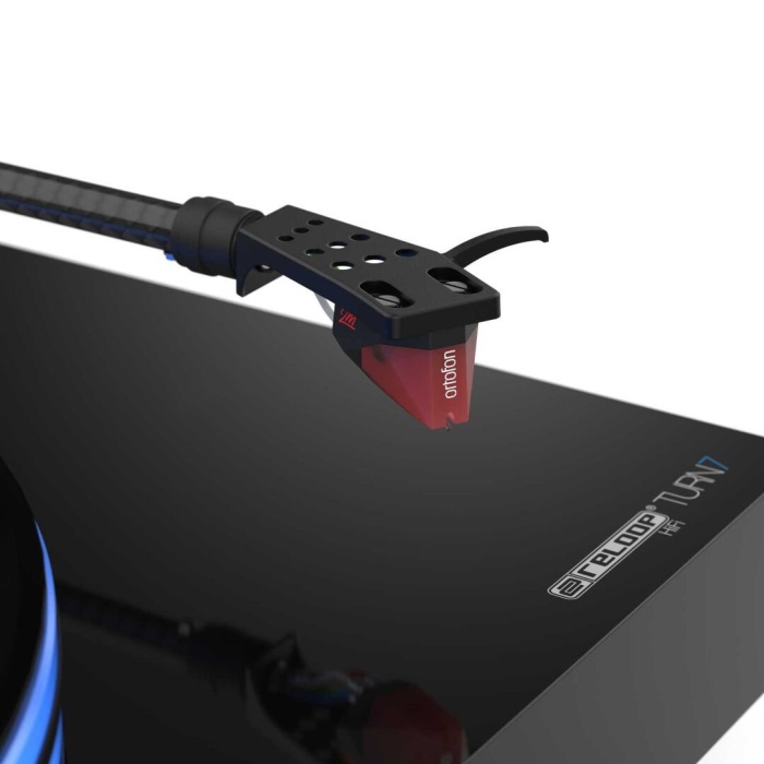 Reloop HiFi 12 0020 TURN 7 Kayışlı Pikap | Akrilik Plater Dahili USB Kayıt Özelliği