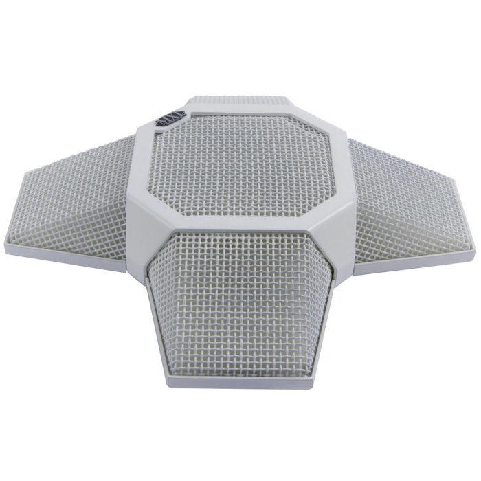 MXL Microphones 01 0127 AC-360-Z V2 USB Konferans Yayın Mikrofonu (Beyaz) | Zoom Rooms Sertifikalı 360º 12 Kapsüllü USB Web Konferans