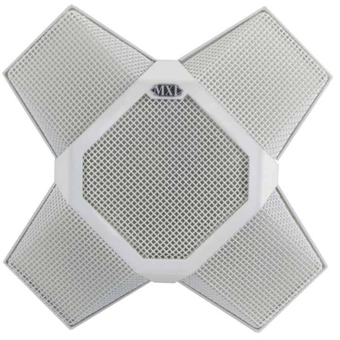 MXL Microphones 01 0127 AC-360-Z V2 USB Konferans Yayın Mikrofonu (Beyaz) | Zoom Rooms Sertifikalı 360º 12 Kapsüllü USB Web Konferans