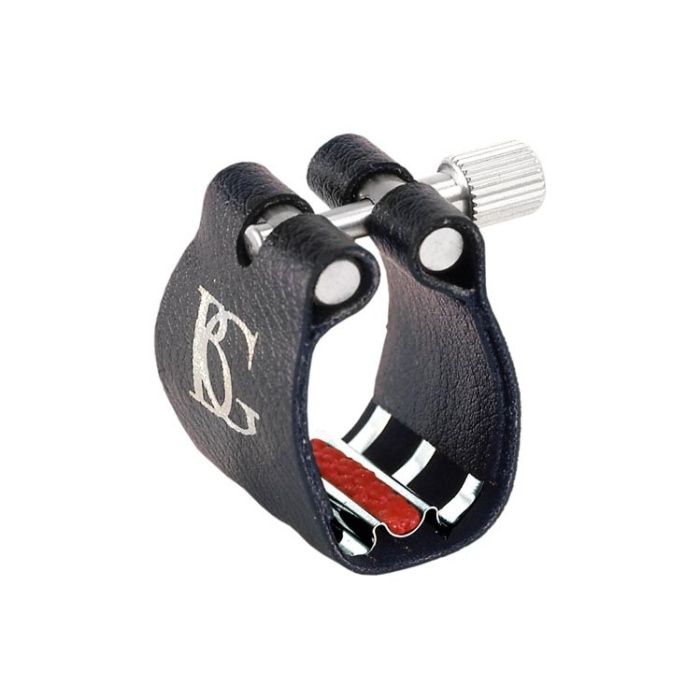 Franck Bichon BG-L4RS Klarnet Bileziği | Gümüş Kaplama Kırmızı Şerit Parlak ve Soloist Ton