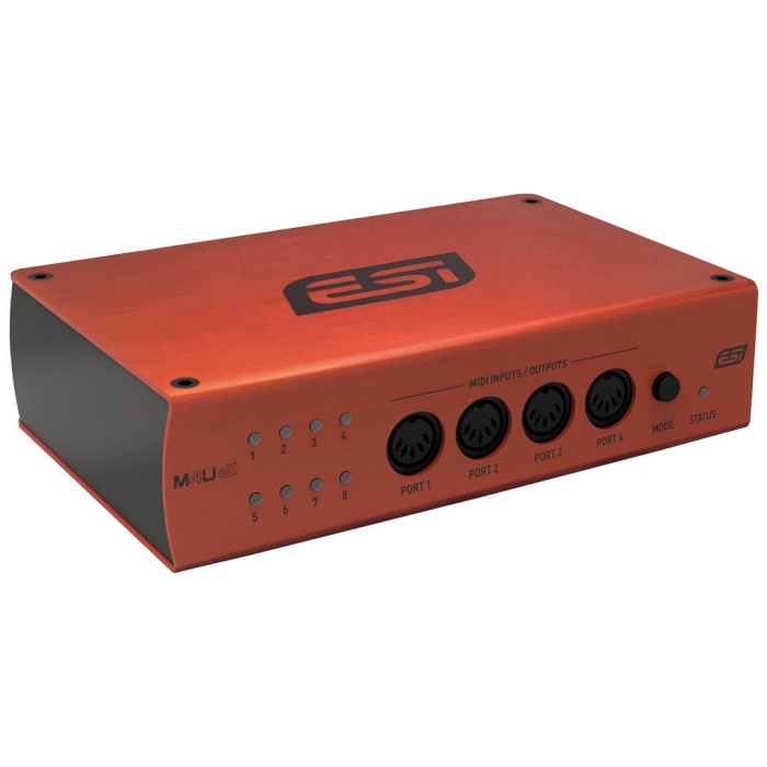 ESI Audio 25 0058 M4U eX 8-Port USB 3.0 MIDI Arayüzü | Çok Yönlü Bağlantı Düşük Gecikme