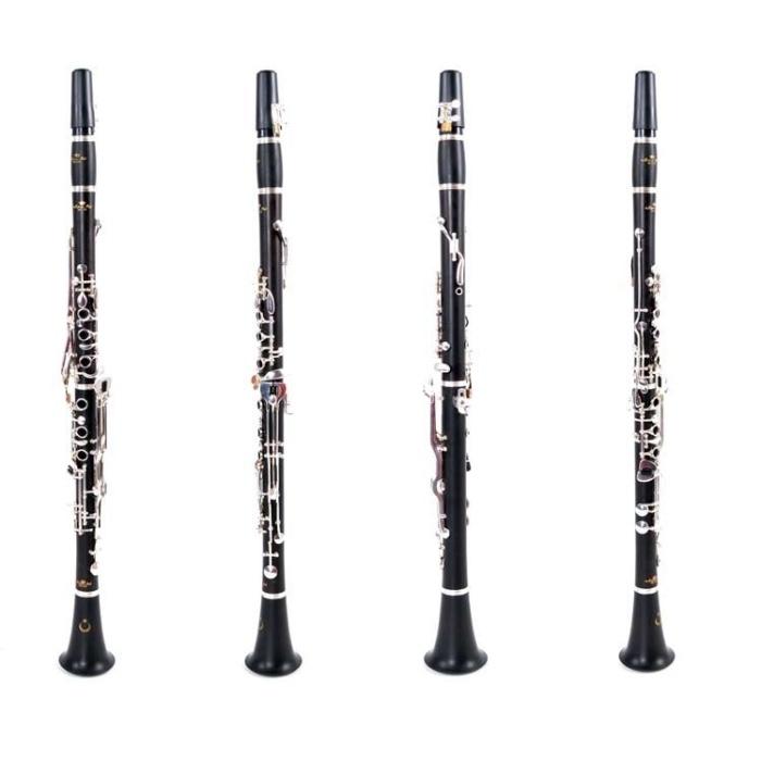 Helena Mia HMCL345E Profesyonel Sol Klarnet | Abanoz Gövde Gümüş Kaplama Tuşlar