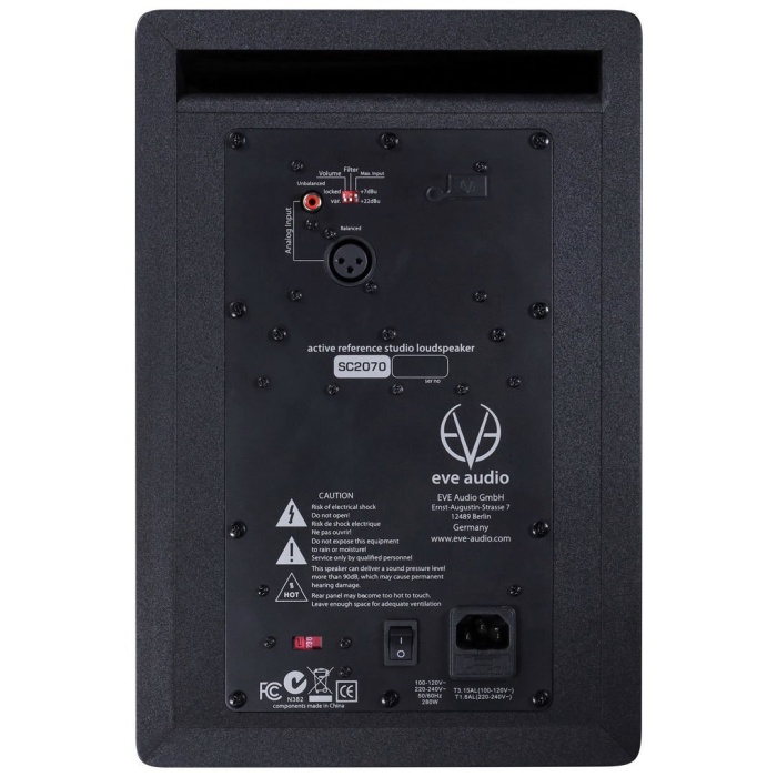 Eve Audio 05 0014 SC2070 Yakın-Orta Alan Studio Monitörü (Tek) | Air Motion Transformer RS7 Tweeter 2-Yollu Monitör