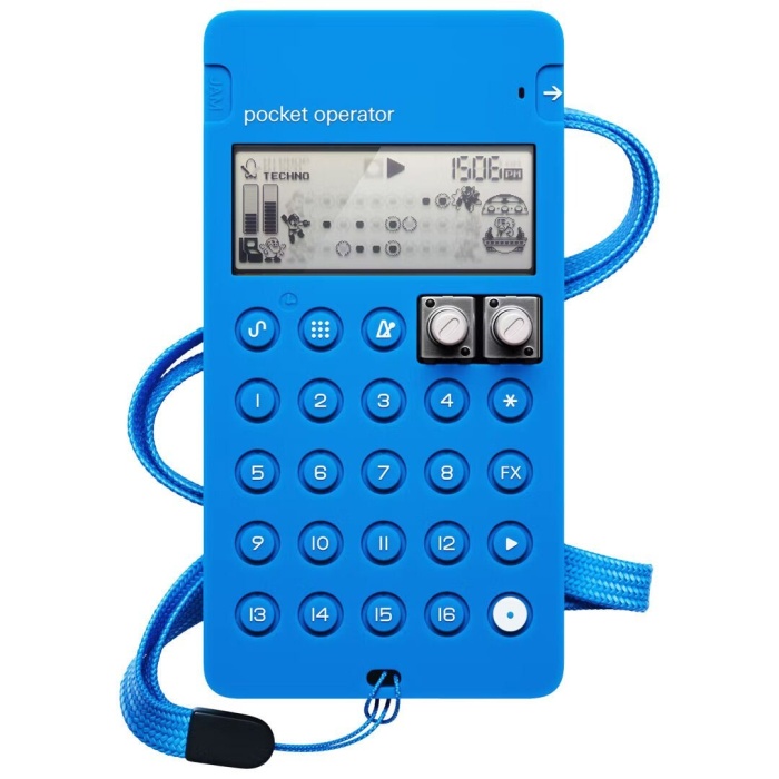 Teenage Engineering 10 0040 CA-X Case Blue | Pocket Operator İçin Silikon Kılıf Mavi