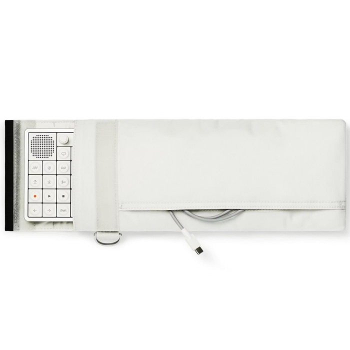 Teenage Engineering 10 0036 OP-1 Field & OP-XY Large Bag (Beyaz) | Aksesuarlar İçin Ekstra Cepli Büyük Çanta