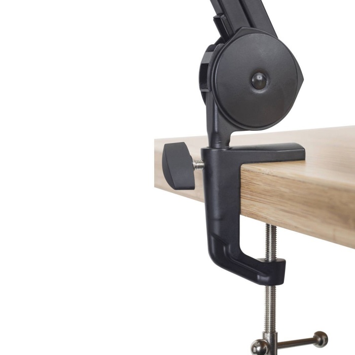 Gator Frameworks 07 0002 Frameworks Desktop Mic Boom Stand | Ayarlanabilir Açılı Podcast Mikrofon Kolu