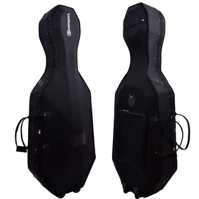 Dominguez DDBHC44 Tekerlekli Kontrbas Hardcase (4/4) | Fiberglas Korumalı Kasa Kolay Taşıma