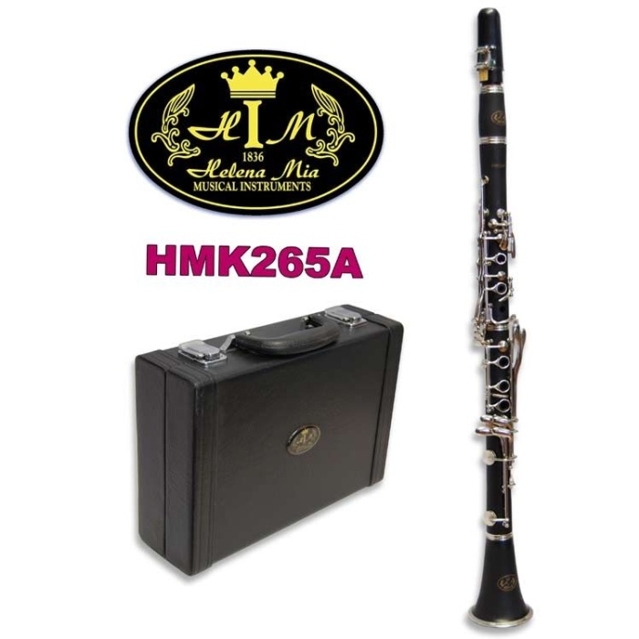 Helena Mia HMK265A La Klarnet (A) (Profesyonel) - Tekli Enstrüman | Türk Müziği İçin İdeal Ebonit Gövde Yapısı