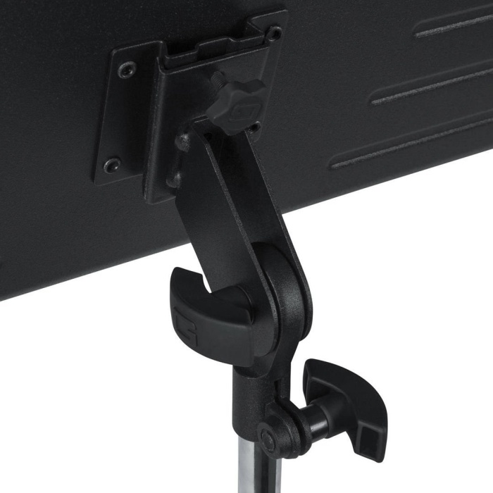 Gator Frameworks 07 0012 GFW-MUS-1000 Standart Nota Sehpası | Katlanabilir Metal Gövde Delikli Tabla