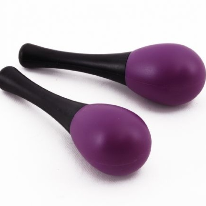 Manuel Raymond M13PU Marakas Orta Boy (Mor) | Dayanıklı Plastik Gövde Tok Ses