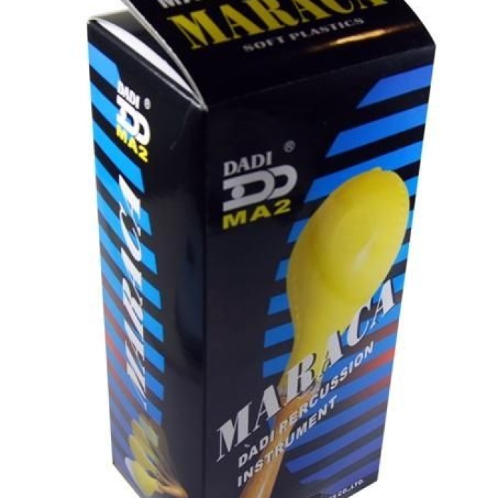 Dadi MA2YL Marakas (Sarı) | Dayanıklı ABS Gövde Parlak ve Net Ses