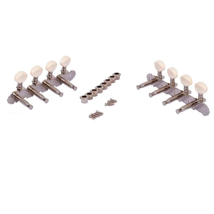 Manuel Raymond MM2X4 Metal Burgu Takımı (2+2) | Bas Gitar İçin Standart Set