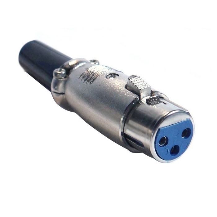 Manuel Raymond XCMJ Dişi Mikrofon Jakı (Canon) | Lehim Tipi Sağlam Bağlantı