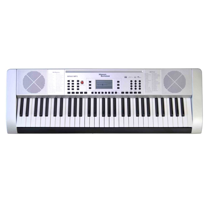 Manuel Raymond MRK61MP3 Org (5 Oktav) | MP3 Çalar Özelliği 61 Tuşlu Eğitim Klavyesi