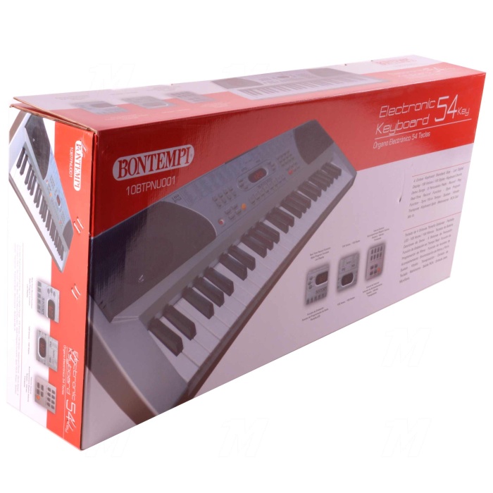 Manuel Raymond NU001 Bontempi Org (4 Oktav) | Başlangıç İçin Kompakt Tuşlu