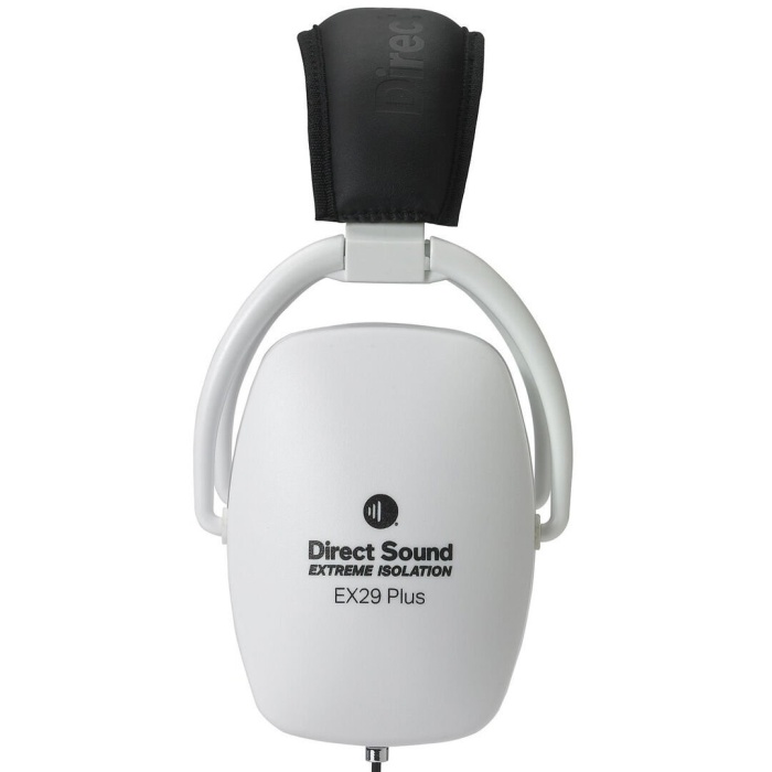 Direct Sound DRCTSND 06 0002 EX-29 Plus+ Extreme Isolation Kablolu Over-Ear Profesyonel Kulaklık | Davulcular İçin Yüksek Ses Yalıtımı (29dB) Beyaz