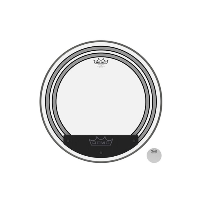 REMO PW-1320-00 Powersonic Clear Kick Derisi (20) | Dahili Yastıklama Sistemi