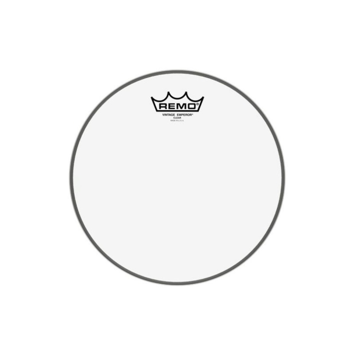 REMO VE-0310-00 Emperor Vintage Clear Davul Derisi (10) | Şeffaf Vintage Ton Tom Derisi