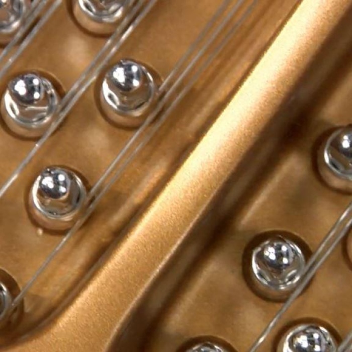 Hofhaimer HUP123IV Konsol Piyano (Fildişi Beyaz) | Parlak Beyaz Kasa Zarif Tasarım