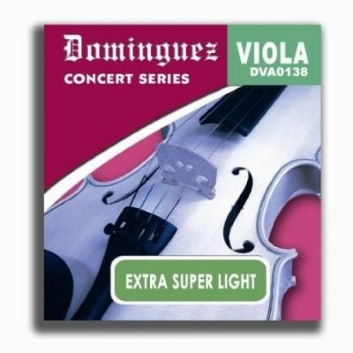Dominguez DVA0138 Viyola Tel Takımı | Çelik Çekirdek Uzun Ömürlü Performans