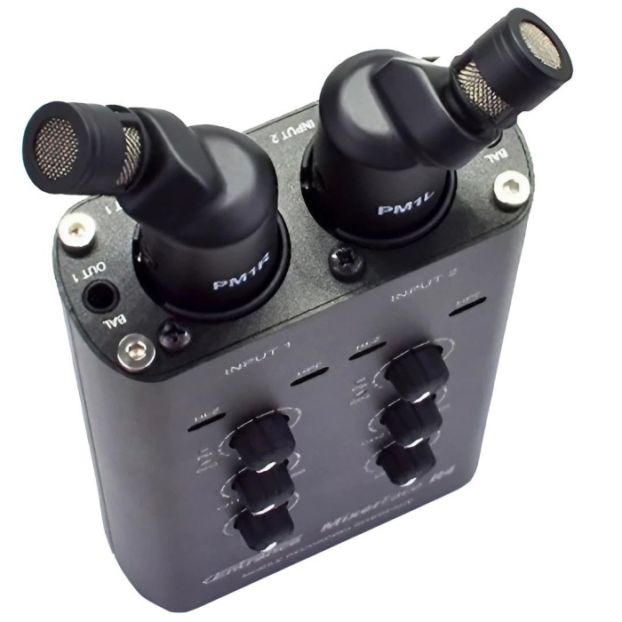 CEntrance 01 0004 PivotMic PM1 Eşleşmiş Stereo Condenser Kayıt Mikrofonu | X/Y Kayıt İçin Döner Başlıklı Kompakt Çift