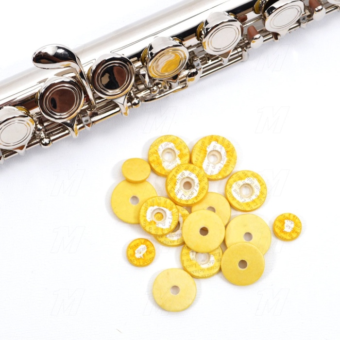 Dominguez DPF16 Yan Flüt Güderi Seti (İtalyan) | Yüksek Sızdırmazlık Uzun Ömürlü Ped