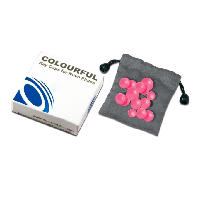 Nuvo NV-N220KCPK Flüt Kapak Seti (Pembe) | Eğlenceli Görünüm Dayanıklı Malzeme