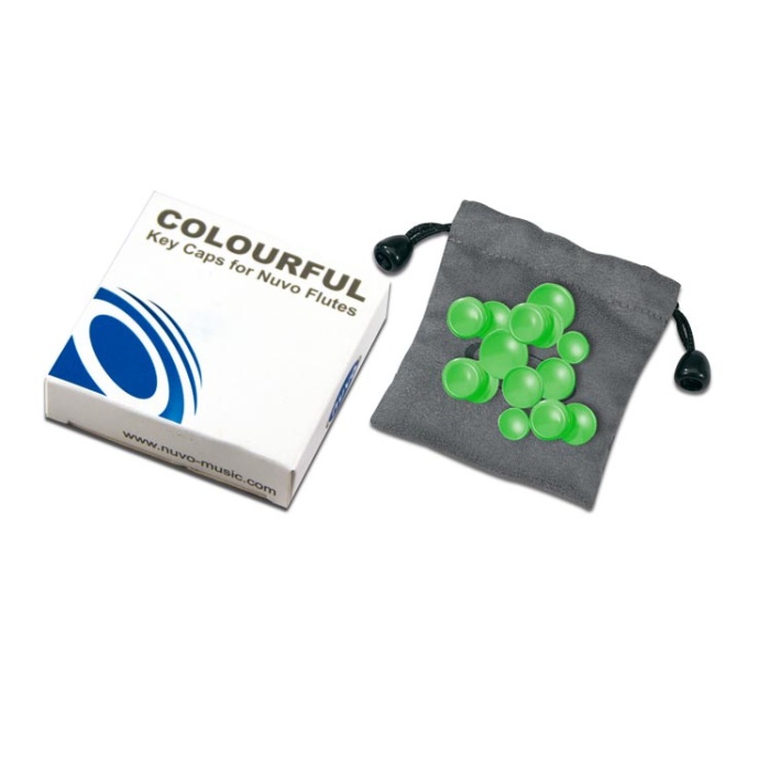 Nuvo NV-N220KCGR Flüt Kapak Seti (Yeşil) | Kolay Montaj Enstrümanı Renklendir