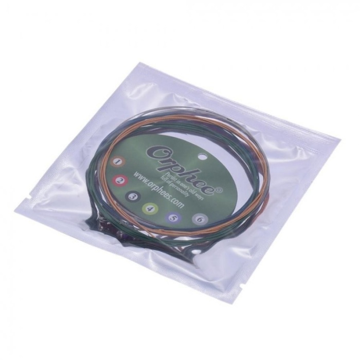Orphee RX15-C Elektro Gitar Teli | Renkli Top Uçlar