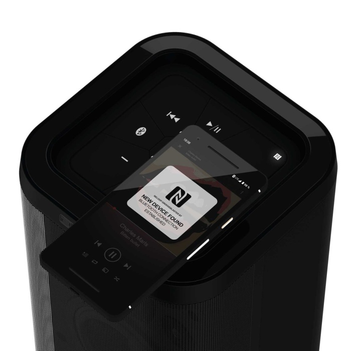 Reloop 05 0001 Groove Blaster BT Taşınabilir Bluetooth Hoparlör | (100W) , Şarj Edilebilir Pil İle (10) Saat Çalma Süresi