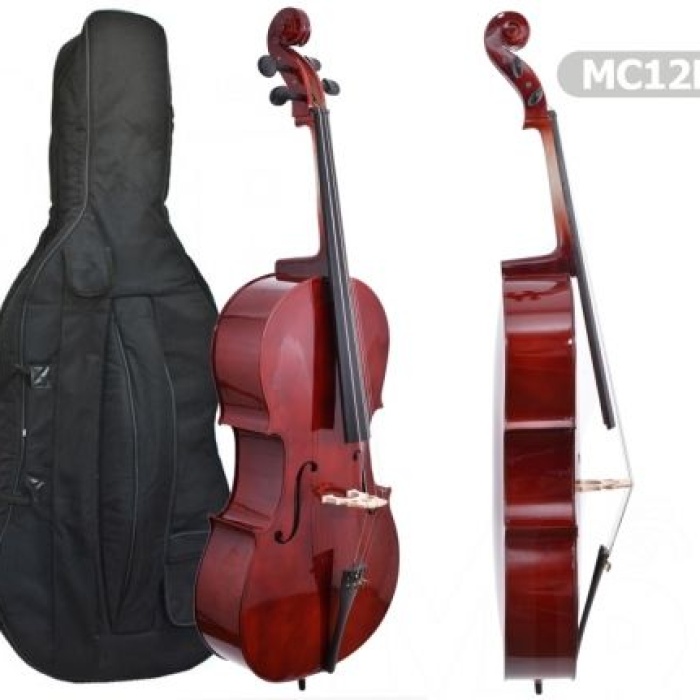 Manuel Raymond MC12DC Çello (1/2 Parlak) | Sağlam Yapı Kılıf Hediyeli
