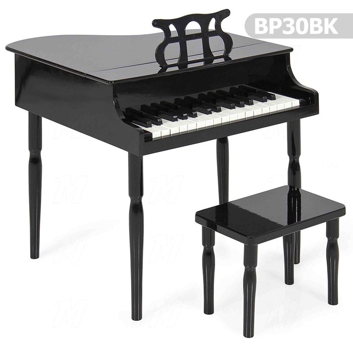 Manuel Raymond BP30BK Ahşap Çocuk Pianosu (Siyah) | 30 Tuşlu Minik Piyanistlere Özel