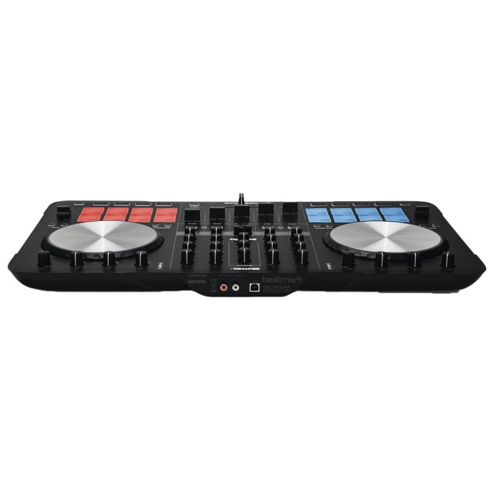 Reloop 17 0006 Beatmix 4 MK2 DJ Kontrolcü | 4 Kanal Serato Entegrasyonu Performans Padleri