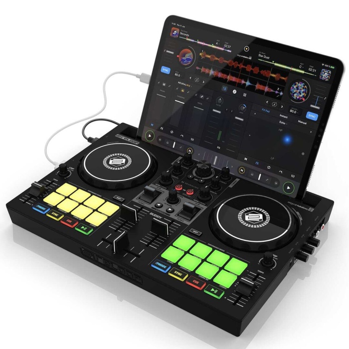 Reloop 17 0003 Buddy Kompakt DJ Kontrolcü | iOS ve iPadOS Uyumlu Neural Mix Destekli