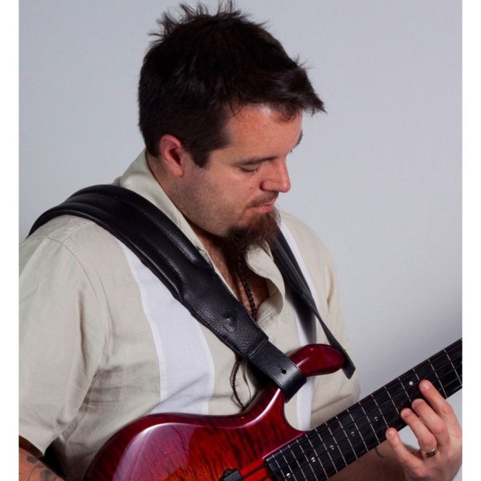 Gruv Gear DUOSTRAP-DE-BLK Damian Erskine Duostrap (Siyah) | Ağırlığı Eşit Dağıtan Ortopedik Tasarım