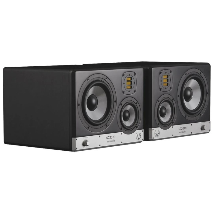 Eve Audio 05 0008 Sc3070 Aktif Stüdyo Monitörü (profesyonel - Referans Monitörü) | 3-yollu Tasarım, Amt Rs3.1 Tweeter, Dsp Kontrollü Filtreleme | Ölçüler: 340 X 250 X 310 Mm