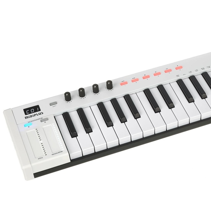 Midiplus 10 0009 X3 Mini MIDI Klavye | 37 Mini Tuş Dokunmatik Pitch/Mod Şeritleri