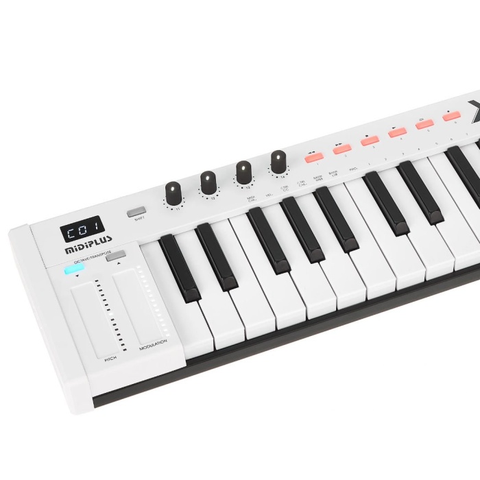 Midiplus 10 0001 X2 Mini MIDI Klavye | 25 Mini Tuş Kompakt Müzik Prodüksiyonu