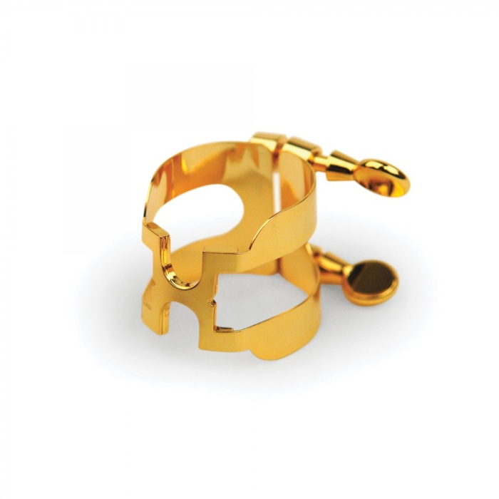 DAddario Woodwinds HSS1G Rico H-Gold Soprano Saksafon Bek Bilezik Seti | Altın Kaplama Eşit Basınç Dağılımı