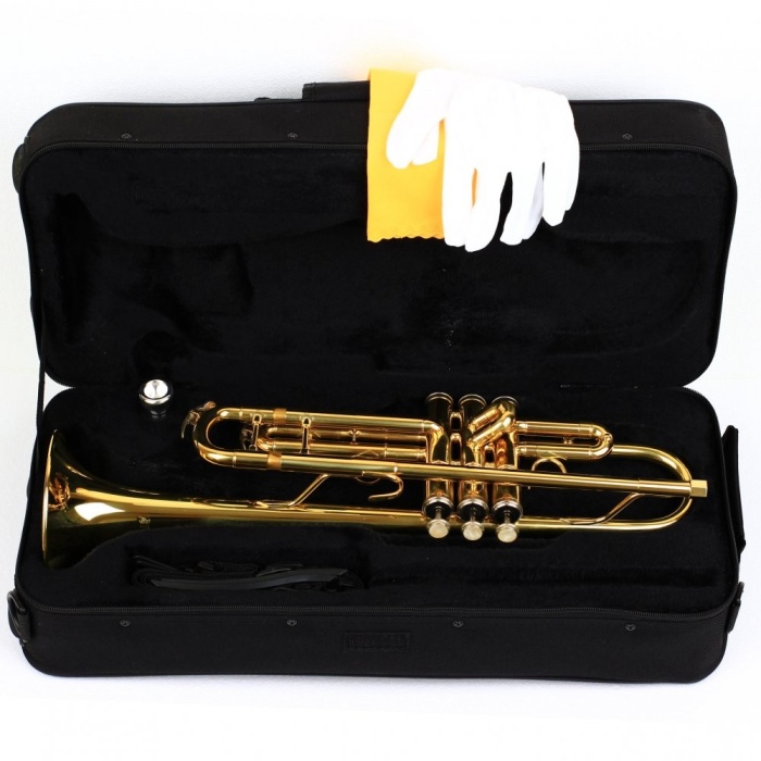 Fox TP2000-G Trompet (Gold) | Altın Sarı Cila Standart Bb Trompet