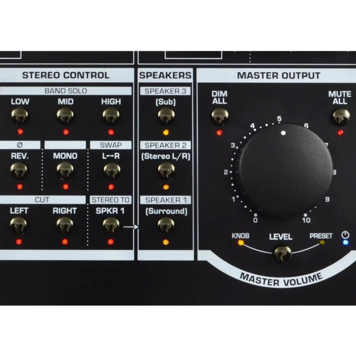 Drawmer 26 0006 MC7.1 Surround Monitor Controller | 7.1 ve Stereo İzleme İçin Profesyonel Çözüm