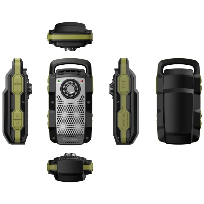 DreamWave 05 0014 Venture Bluetooth Telsiz Hoparlör (Asker Yeşili) | (Walkie Talkie) Perfect Ses Performansı Açık Hava Hoparlörü