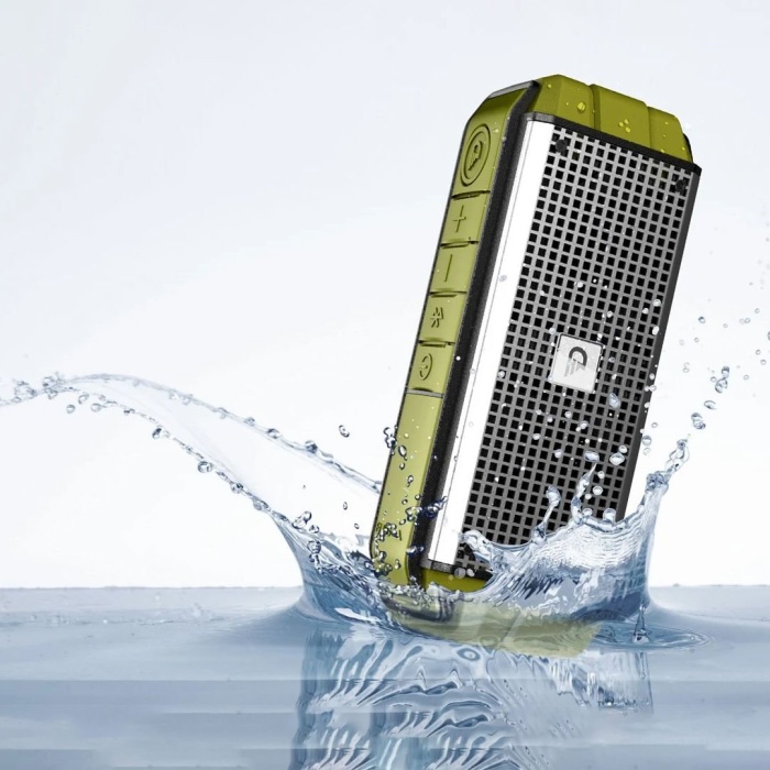 DreamWave 05 0004 Explorer Bluetooth Hoparlör (Asker Yeşili) | Sağlam Dış Gövde Doğa Sporları İçin İdeal