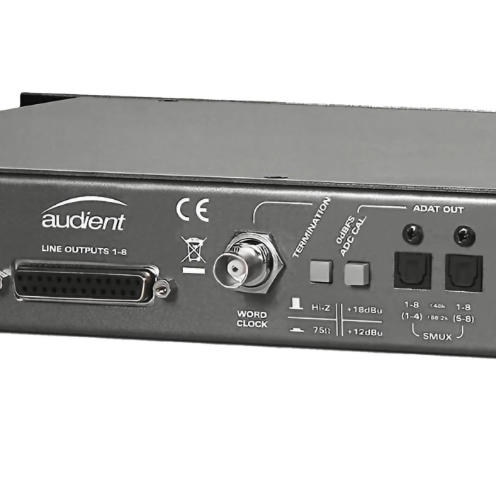 Audient 13 0005 ASP800 8 Kanal Mikrofon Preampı | HMX & Iron Tone Teknolojisi ile Retro Analog Sıcaklık
