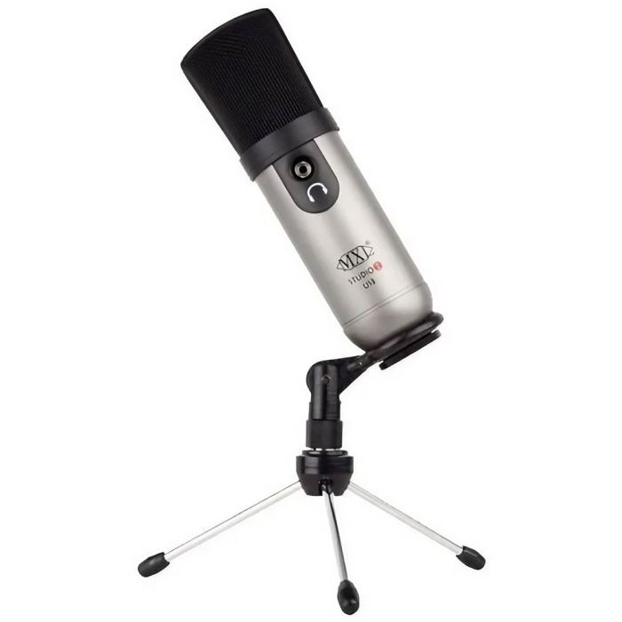 MXL Microphones 01 0072 Studio 1 Red Dot USB Condenser Vokal/Enstrüman Mikrofonu | Yayıncılar İçin Tak-Çalıştır Kolaylığı