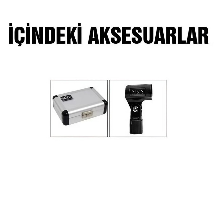 MXL Microphones 01 0067 606 Küçük Diyafram Kondenser Enstrüman Mikrofonu | Yüksek SPL Dayanımı Trampet ve Tom Mikrofonu