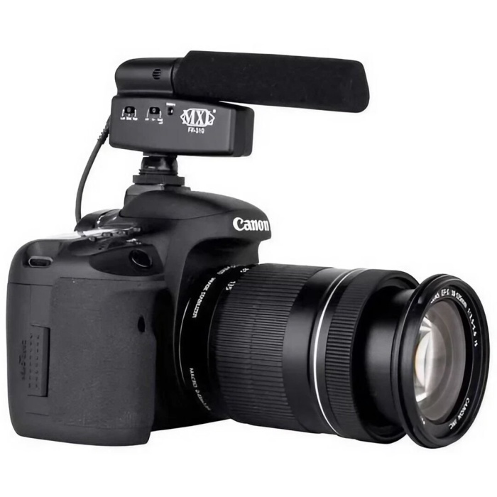 MXL Microphones 01 0094 FR-310 Hot Shoe Shotgun Kamera Mikrofonu | DSLR Kameralar İçin Kompakt Tasarım