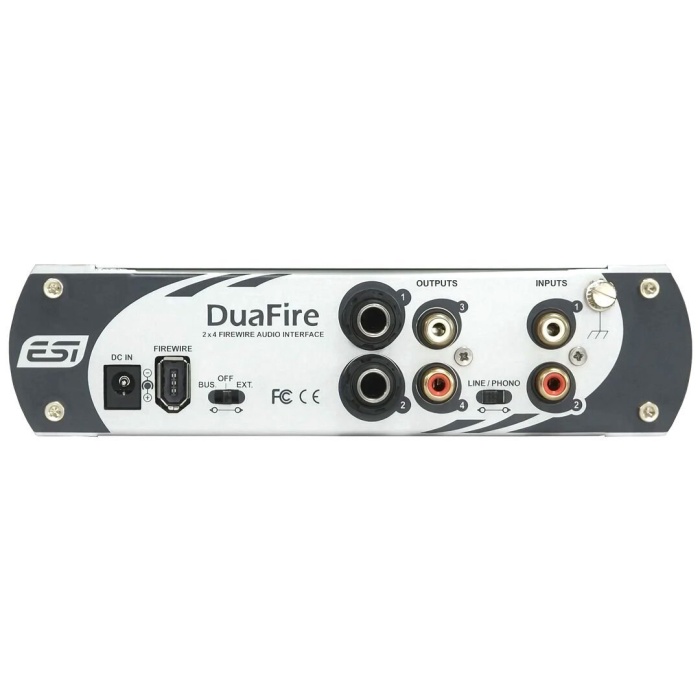 ESI Audio 04 0005 DuaFire FireWire Ses Kartı | Düşük Gecikme Eski Tip Bağlantı Desteği